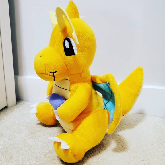 Pokemon Dragonite Mogumogu Time Plushy Mascot - Picture 3 of 6